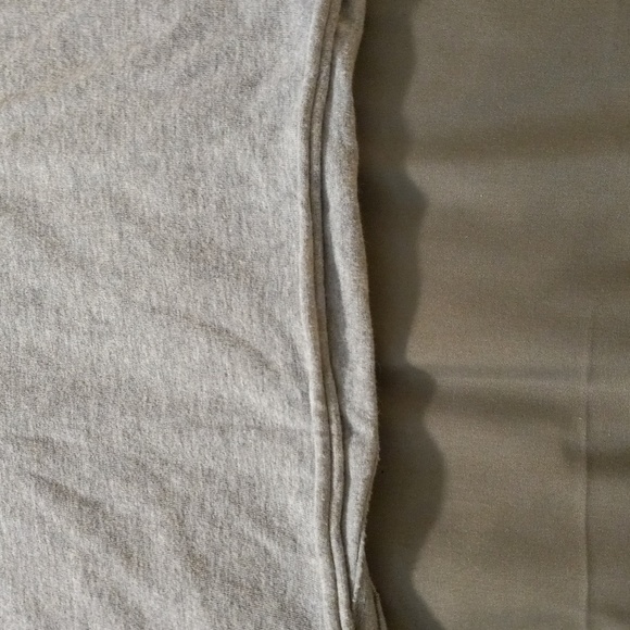 Lucky & Coco Gray Cotton Shirt with Cream Embroidery Size Medium - Picture 5 of 8